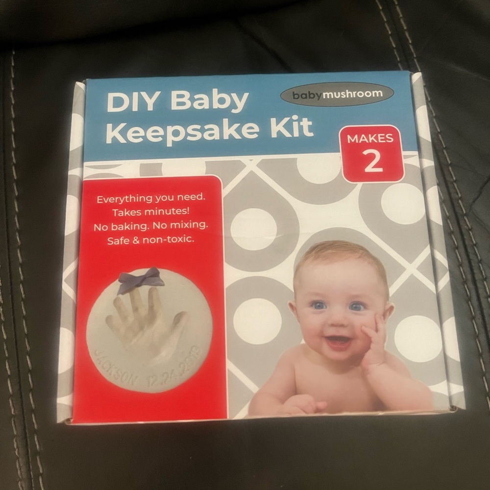DIY Baby Keepsake Kit - White